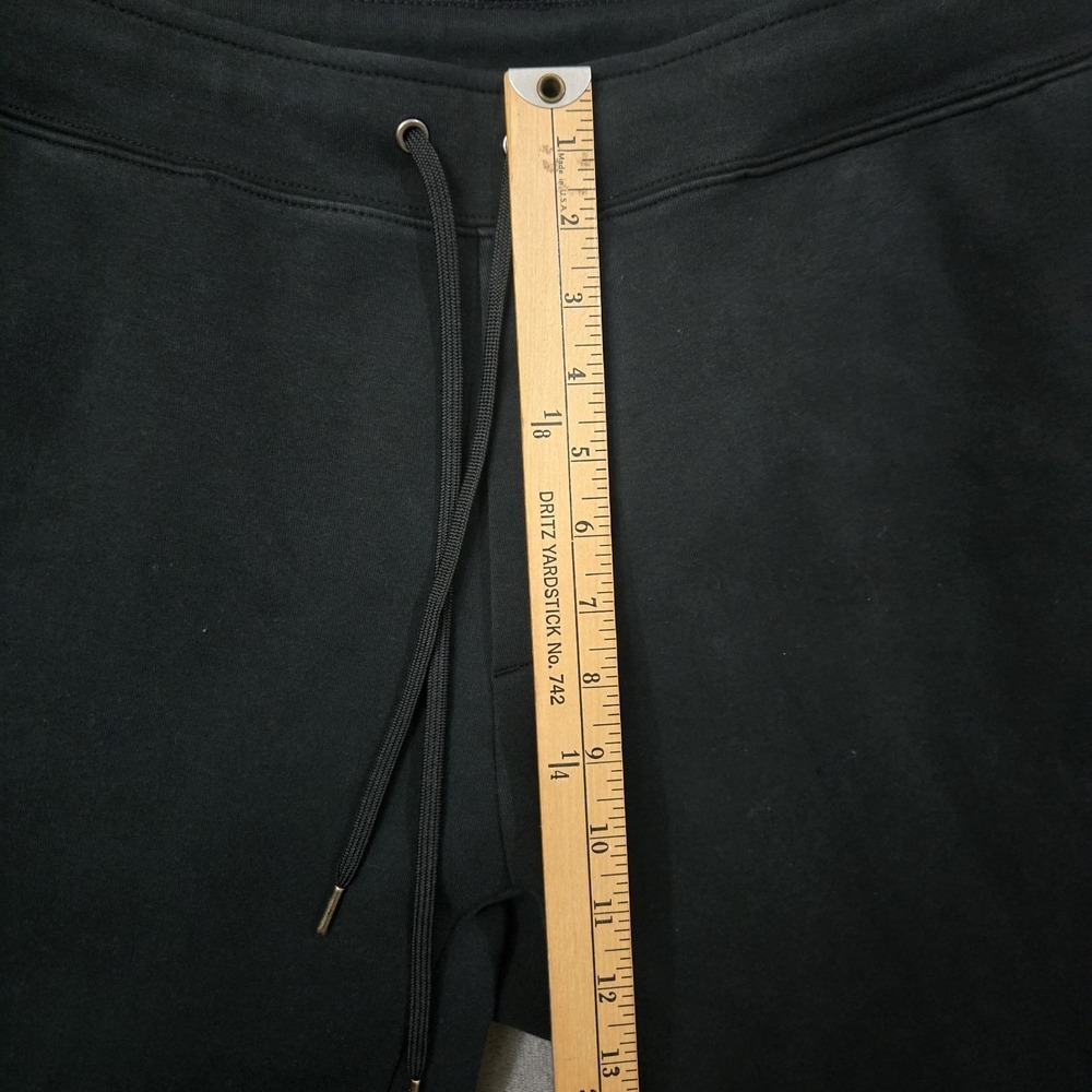 Polo Ralph Lauren Men Black Fleece Jogger Sweatpants XL Drawstring Logo Heritage - Picture 7 of 9